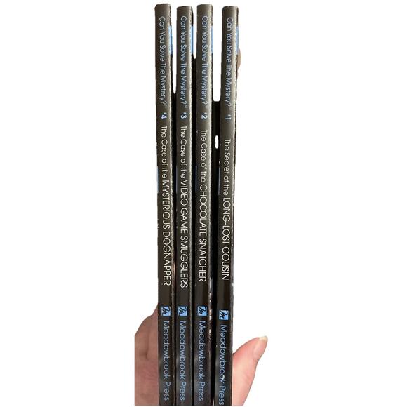 Hawkeye Collins & Amy Adams Mystery Chapter Books Juvenile Suspense Books 1-4 - Picture 12 of 12